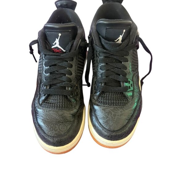 Nike Jordan 4 Retro Laser, 30th Anniversary 2019, Y7 - Picture 5 of 13